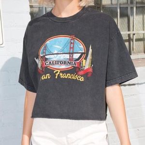 brandy melville san francisco tee.